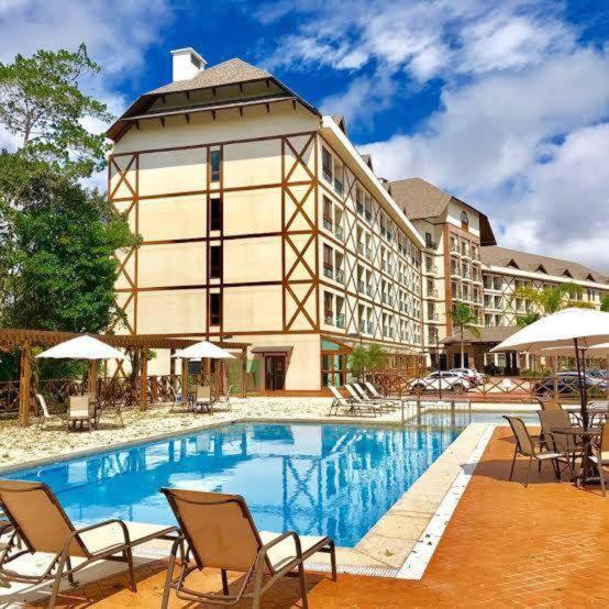 Cond Vista Azul Aparthotel Pedra Azul  Bagian luar foto